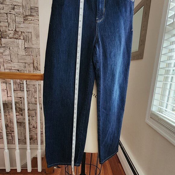 PILCRO The Column Ultra High-Rise Cropped Jeans Size 29 - Picture 7 of 9